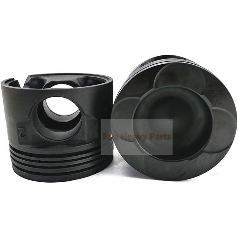 1 Piece Piston With Pin And Clips 13211 - 0230 Fits For Hino Engine P11C - Fab Heavy Parts