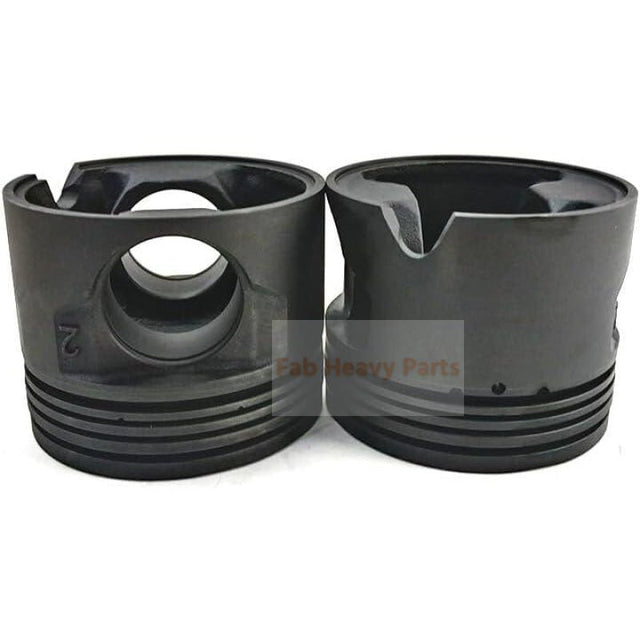 1 Piece Piston With Pin And Clips 13211 - 0230 Fits For Hino Engine P11C - Fab Heavy Parts