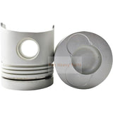 1 Piece Piston With Pin And Clips 13216-2411 13216-2010 Fits For Hino M10C Engine Parts