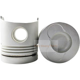 1 Piece Piston With Pin And Clips 13216 - 2411 13216 - 2010 Fits For Hino M10C Engine Parts - Fab Heavy Parts