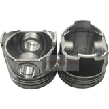 Pistón de 1 pieza con pin y clips 15821-21110 se adapta a las piezas del motor Kubota Z402