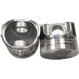 1 Piece Piston With Pin And Clips 15821 - 21110 Fits For Kubota Z402 Engine Parts - Fab Heavy Parts