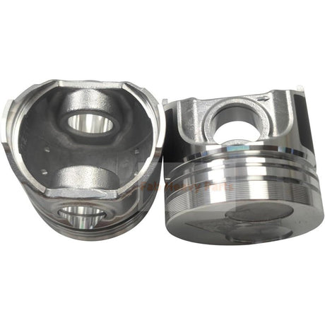 1 Piece Piston With Pin And Clips 15821 - 21110 Fits For Kubota Z402 Engine Parts - Fab Heavy Parts