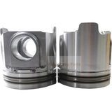 1 Piece Piston With Pin And Clips 160 - 1131 1601131 Fits For Caterpillar 3406C 3406B Engine - Fab Heavy Parts