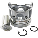 1 Piece Piston With Pin And Clips 16055 - 21110 16271 - 21110 Fits For Kubota V1305 V1405 Engine - Fab Heavy Parts