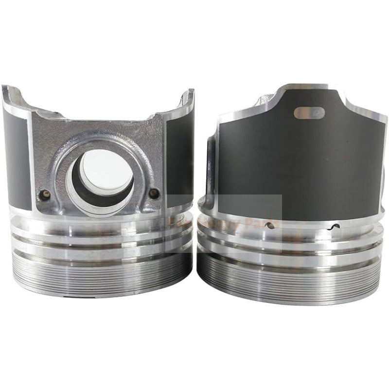 1 Piece Piston With Pin And Clips 16427 - 21113 Fits For Kubota Engine D1403 V1903 - B - Fab Heavy Parts