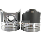 1 Piece Piston With Pin And Clips 16427 - 21113 Fits For Kubota Engine D1403 V1903 - B - Fab Heavy Parts