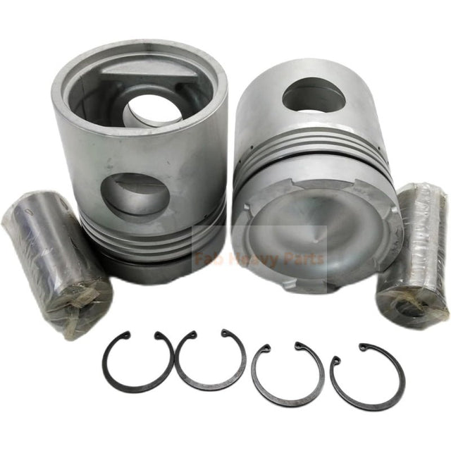 1 Piece Piston With Pin And Clips 199821 Fits For Cummins NH220 - 743 Engine Parts - Fab Heavy Parts