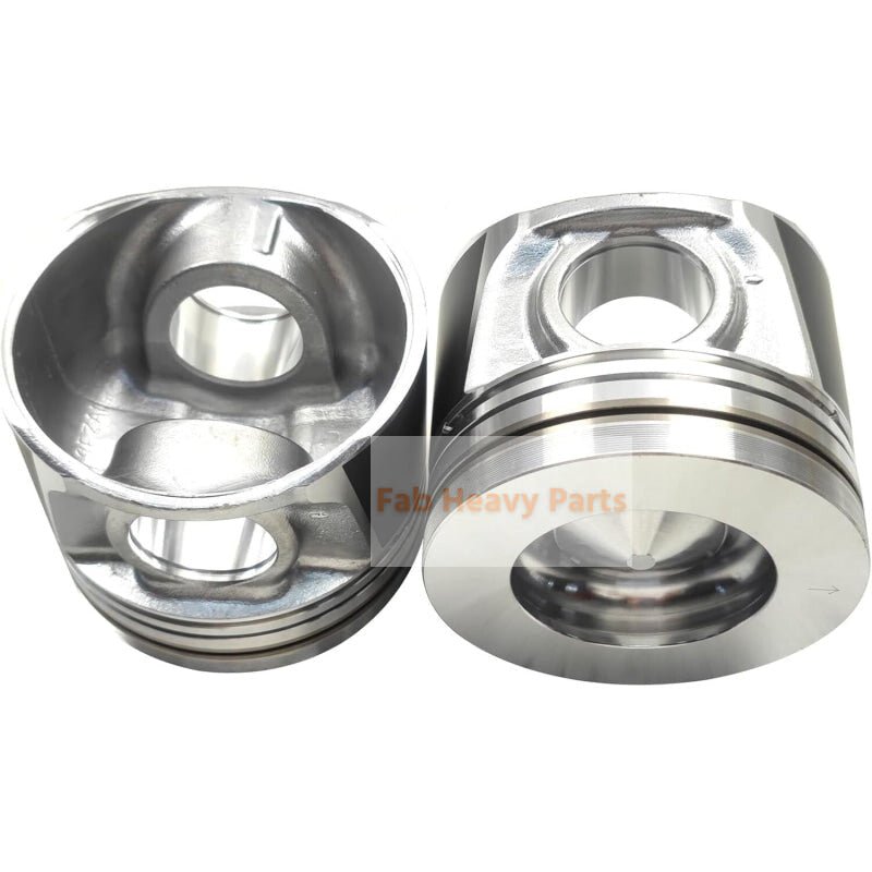1 Piece Piston With Pin And Clips 1G410 - 21910 Fits For Kubota V6108 Engine Parts - Fab Heavy Parts