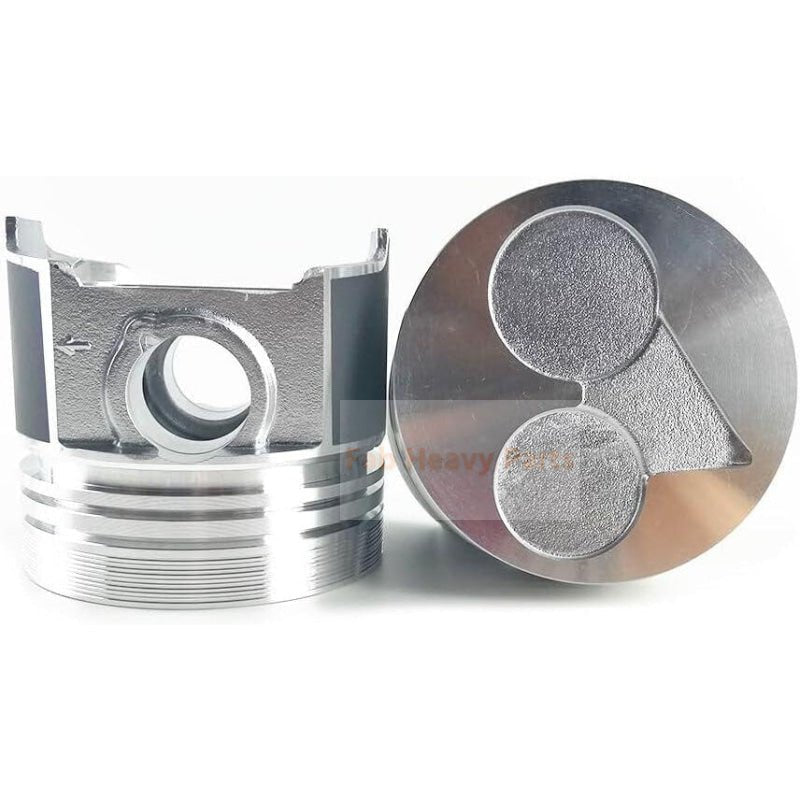 1 Piece Piston With Pin And Clips 1G868 - 21110 Fits For Kubota V2403 IDI Engine - Fab Heavy Parts