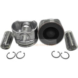 1 Piece Piston With Pin And Clips 1J508 - 21110 Fits For Kubota V3800 - CR - Tl - EV13 Engine 95 Track Skidloader - Fab Heavy Parts