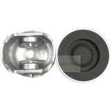 1 Piece Piston With Pin And Clips 1J508 - 21110 Fits For Kubota V3800 - CR - Tl - EV13 Engine 95 Track Skidloader - Fab Heavy Parts