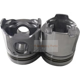 1 Piece Piston With Pin And Clips 1W6757 1290358 Fits For Caterpillar 3304 3306 Engine Parts