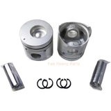 1 Piece Piston With Pin And Clips 23410 - 41210 23411 - 41210 Fits For Hyundai D4AF Engine - Fab Heavy Parts