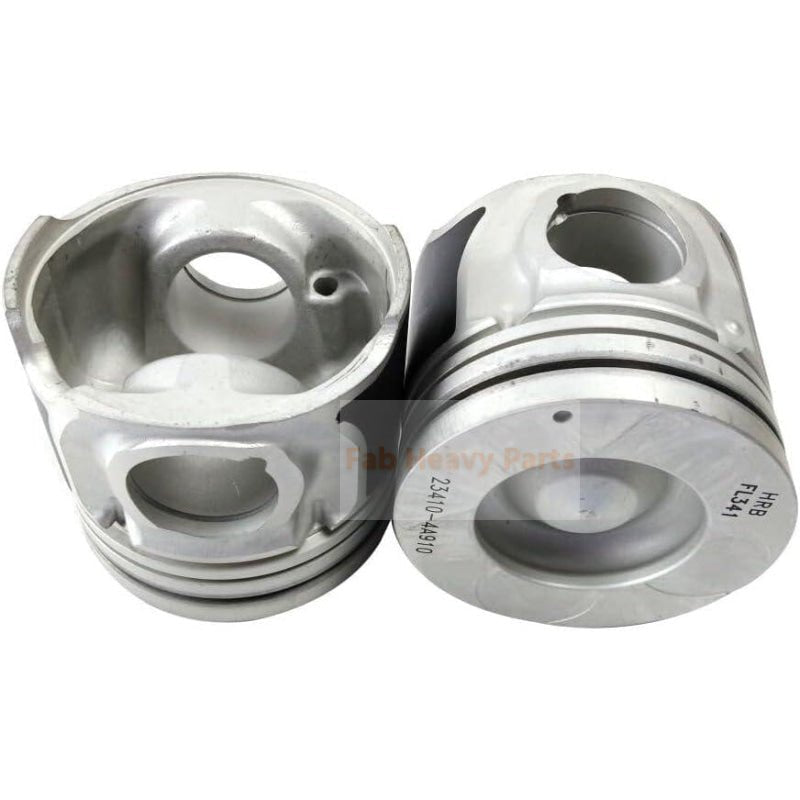 1 Piece Piston With Pin And Clips 23410 - 4A910 Fits For Hyundai D4CB Engine - Fab Heavy Parts