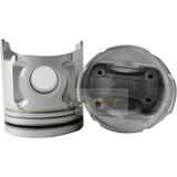 1 Piece Piston With Pin And Clips 23411 - 45000 Fits For Hyundai D4DA Engine - Fab Heavy Parts