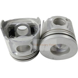 1 Piece Piston With Pin And Clips 23411 - 45000 Fits For Hyundai D4DA Engine - Fab Heavy Parts