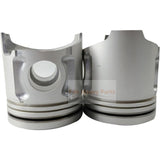 1 Piece Piston With Pin And Clips 23411 - 45000 Fits For Hyundai D4DA Engine - Fab Heavy Parts