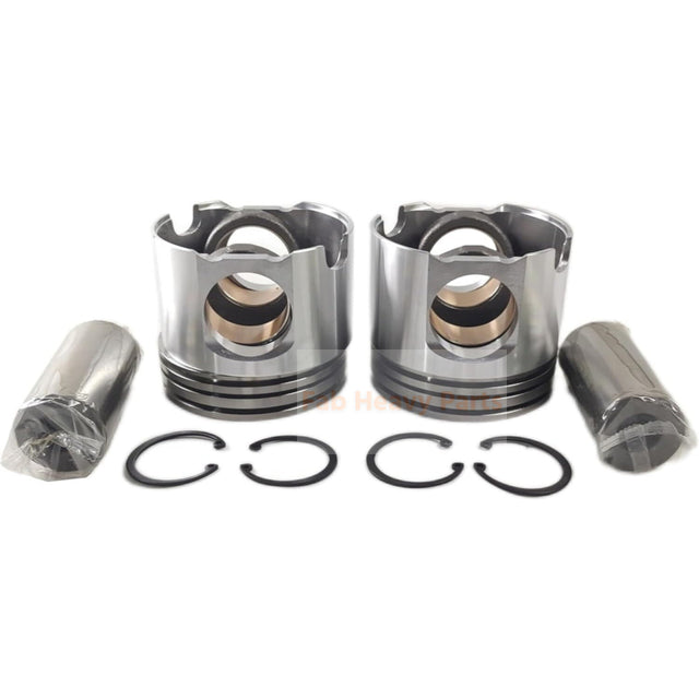 1 stuk zuiger met pin en clips 238-2710 133-7098 Past voor rups Caterpillar C-10 3176C Motoronderdelen