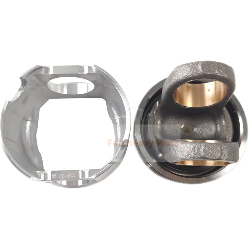 1 Piece Piston With Pin And Clips 238 - 2710 133 - 7098 Fits For Caterpillar C - 10 3176C Engine Parts - Fab Heavy Parts