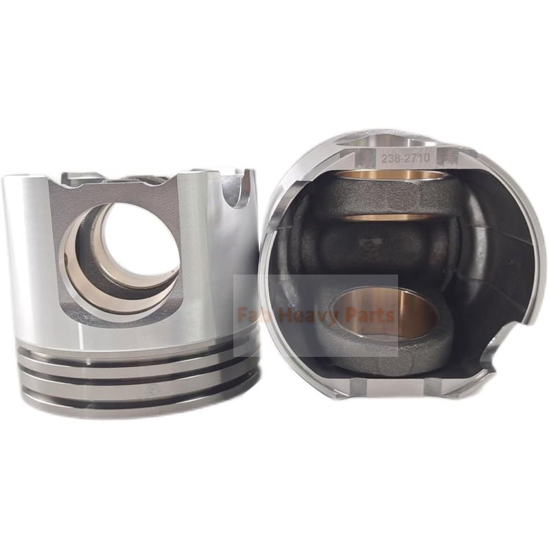 1 Piece Piston With Pin And Clips 238 - 2710 133 - 7098 Fits For Caterpillar C - 10 3176C Engine Parts - Fab Heavy Parts