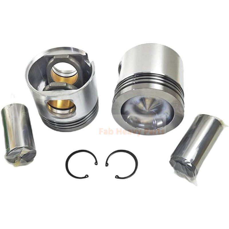 1 Piece Piston With Pin And Clips 265 - 1401 324 - 7380 Fits For Caterpillar C9 Engine - Fab Heavy Parts