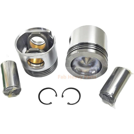1 Piece Piston With Pin And Clips 265 - 1401 324 - 7380 Fits For Caterpillar C9 Engine - Fab Heavy Parts