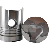 1 Piece Piston with Pin and Clips 30017 - 97100 Fits For Mitsubishi 6DB1 6DB10T Engine Parts - Fab Heavy Parts