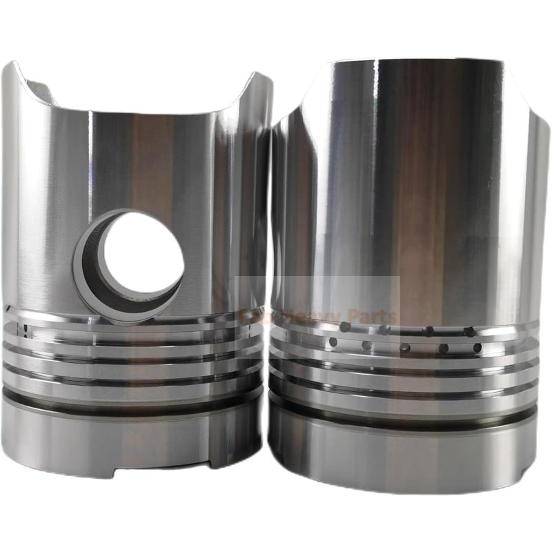 1 Piece Piston with Pin and Clips 30017 - 97100 Fits For Mitsubishi 6DB1 6DB10T Engine Parts - Fab Heavy Parts