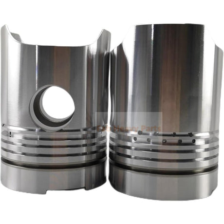 1 Piece Piston with Pin and Clips 30017 - 97100 Fits For Mitsubishi 6DB1 6DB10T Engine Parts - Fab Heavy Parts