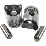 1 Piece Piston with Pin and Clips 30017 - 97100 Fits For Mitsubishi 6DB1 6DB10T Engine Parts - Fab Heavy Parts