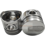 1 Piece Piston With Pin And Clips 30617 - 60101 30617 - 60300 Fits For Mitsubishi 4DQ5 Engine - Fab Heavy Parts