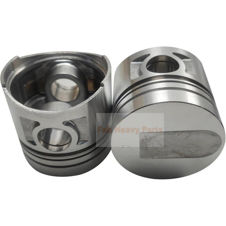 1 Piece Piston With Pin And Clips 30617 - 60101 30617 - 60300 Fits For Mitsubishi 4DQ5 Engine - Fab Heavy Parts