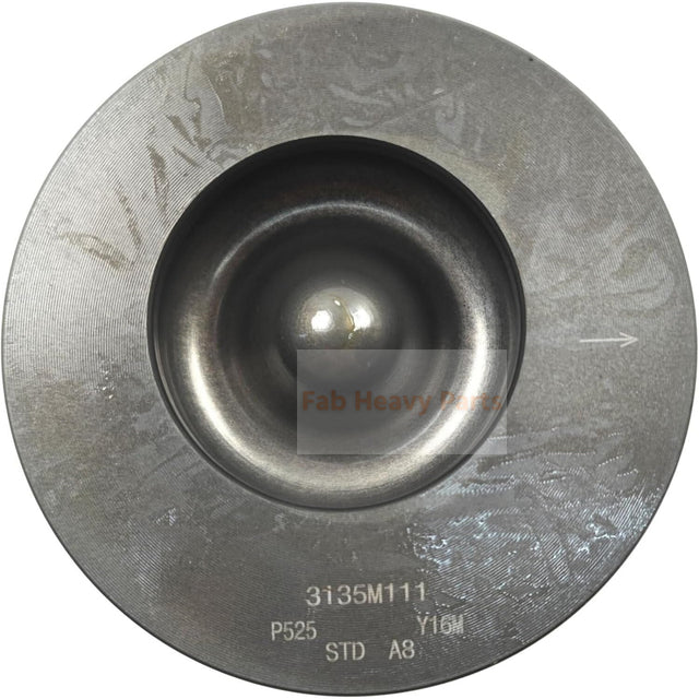 1 sztuka tłok ze sworzniem i zaciskami 3135M111 4115P015 4115P515 pasuje do silnika Perkins 1100 pasuje do silnika Caterpillar 3054C-E