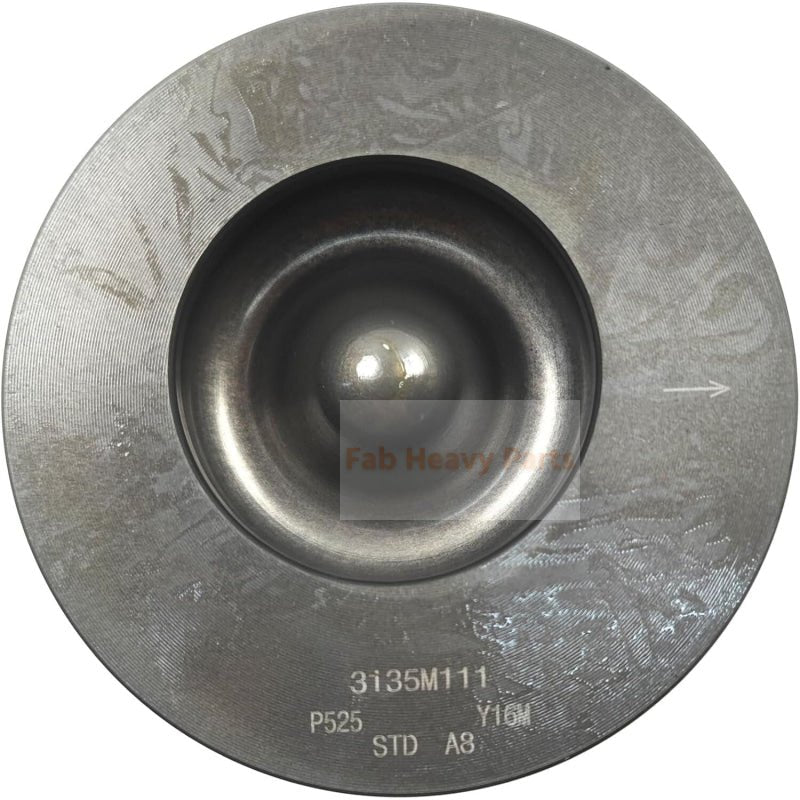 1 Piece Piston With Pin And Clips 3135M111 4115P015 4115P515 Fits For Perkins 1100 Fits Caterpillar 3054C - E Engine - Fab Heavy Parts