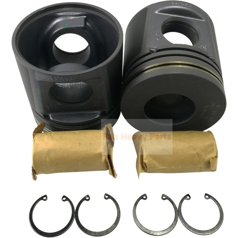 1 Piece Piston With Pin And Clips 3135M115 Fits For Perkins Engine 1103/1104 - Fab Heavy Parts