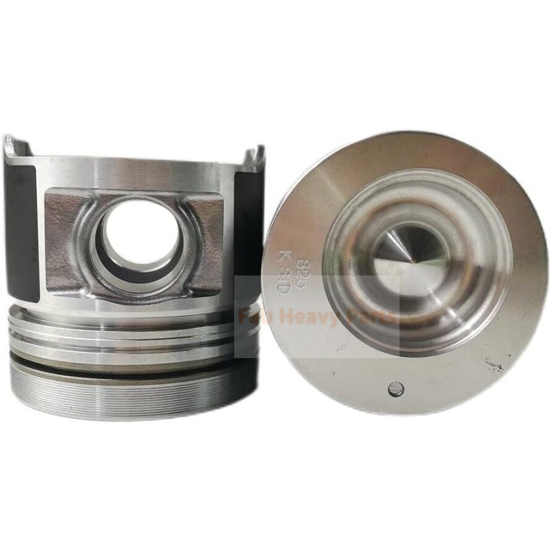 1 Piece Piston With Pin And Clips 314 - 9959 Fits For Caterpillar 3044CT (C3.4) Engine Parts - Fab Heavy Parts