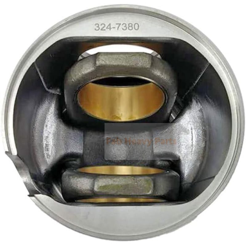 1 Piece Piston With Pin And Clips 324 - 7380 166 - 3648 197 - 9297 Fits For Caterpillar C9 4ZF SAN CLJ Engine - Fab Heavy Parts