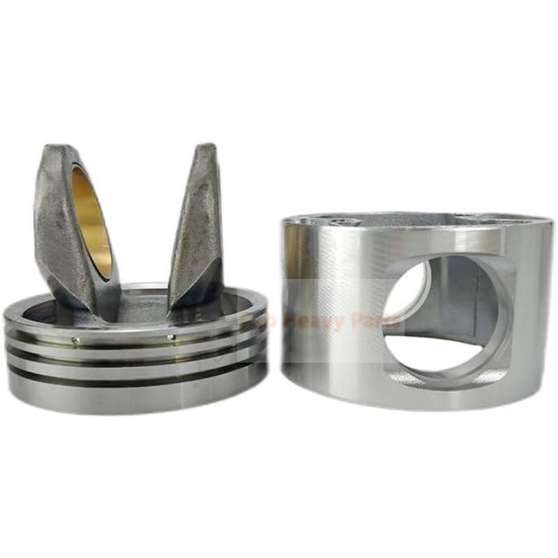 1 Piece Piston With Pin And Clips 324 - 7380 166 - 3648 197 - 9297 Fits For Caterpillar C9 4ZF SAN CLJ Engine - Fab Heavy Parts