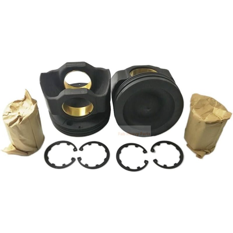 1 Piece Piston With Pin And Clips 329 - 4510 Fits For Caterpillar C18 Engine Parts - Fab Heavy Parts