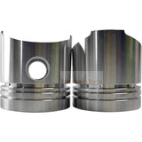 Pistón de 1 pieza con pin y clips 34417-54100 se ajusta para piezas de motor Mitsubishi S4E-2 S6E-2