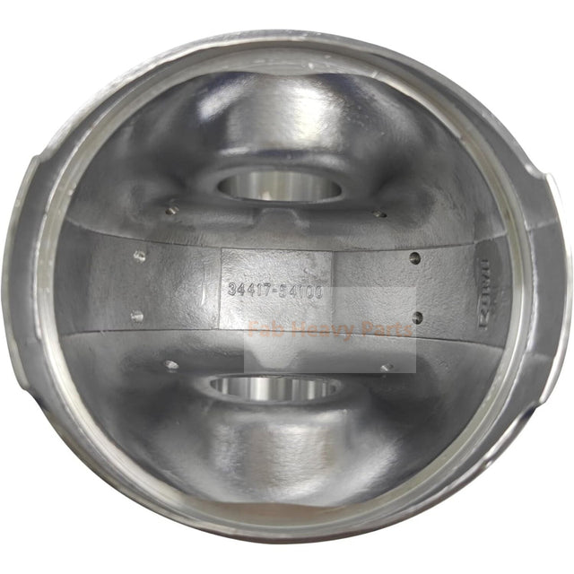 Pistón de 1 pieza con pin y clips 34417-54100 se ajusta para piezas de motor Mitsubishi S4E-2 S6E-2