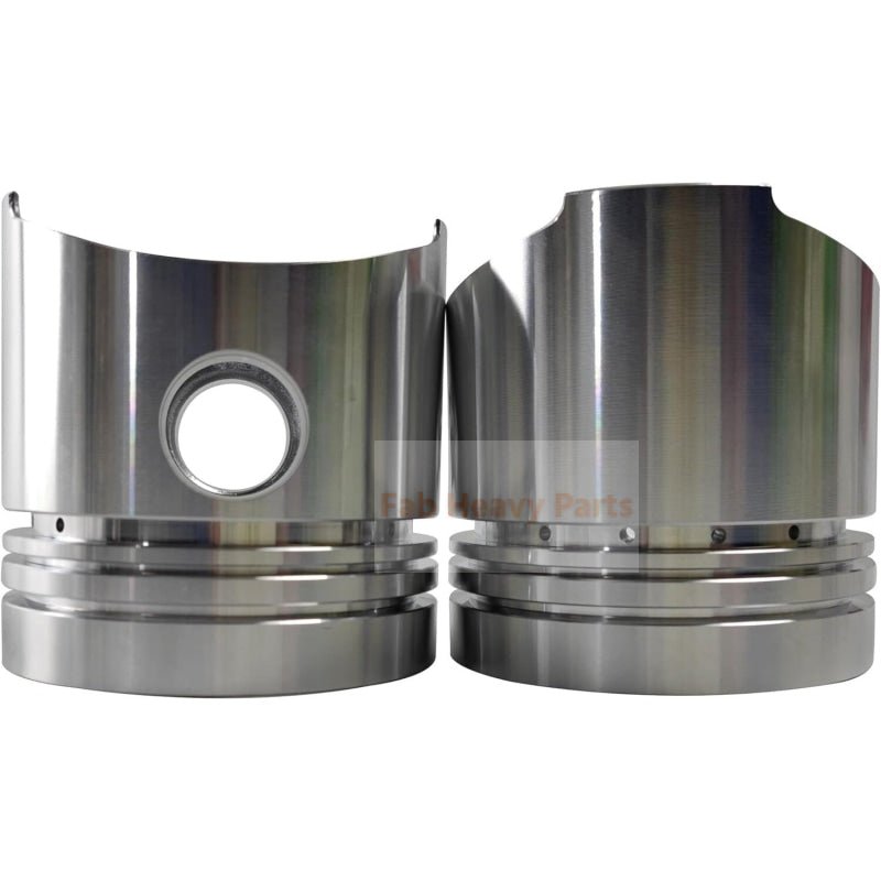 1 Piece Piston With Pin And Clips 34417 - 54100 Fits For Mitsubishi S4E - 2 S6E - 2 Engine Parts - Fab Heavy Parts