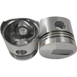 1 Piece Piston With Pin And Clips 34417 - 54100 Fits For Mitsubishi S4E - 2 S6E - 2 Engine Parts - Fab Heavy Parts