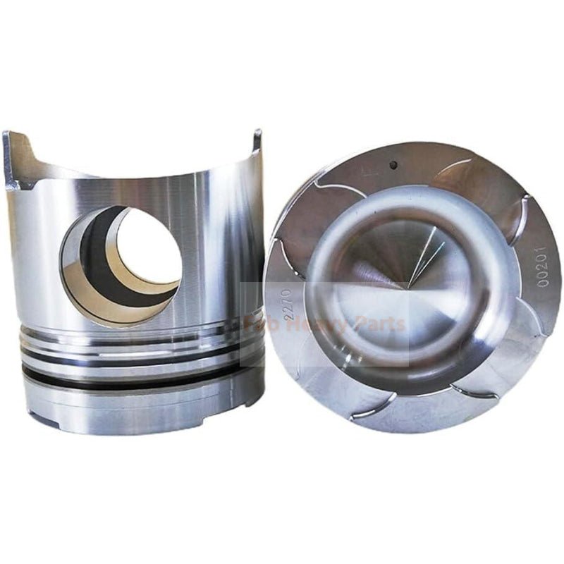 1 Piece Piston With Pin And Clips 34A17 - 00201 Fits For Mitsubishi S6B3 Engine Parts - Fab Heavy Parts