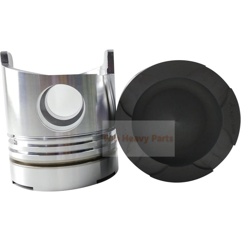 1 Piece Piston With Pin And Clips 36217 - 30700 Fits For Mitsubishi S6B - PTA Engine Parts - Fab Heavy Parts