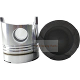 1 Piece Piston With Pin And Clips 36217 - 30700 Fits For Mitsubishi S6B - PTA Engine Parts - Fab Heavy Parts