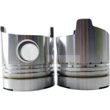 1 Piece Piston With Pin And Clips 36217 - 30700 Fits For Mitsubishi S6B - PTA Engine Parts - Fab Heavy Parts