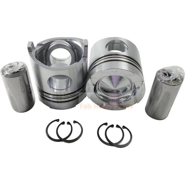 1 Piece Piston With Pin And Clips 36217 - 70700 Fits For Mitsubishi S6B2 Engine Parts - Fab Heavy Parts