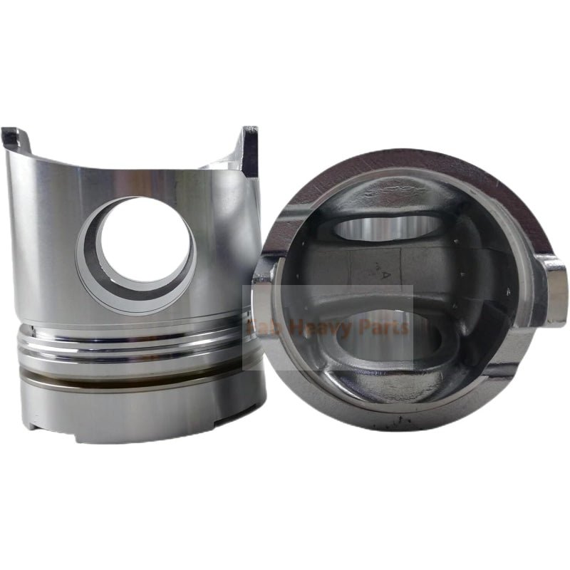 1 Piece Piston With Pin And Clips 36217 - 70700 Fits For Mitsubishi S6B2 Engine Parts - Fab Heavy Parts